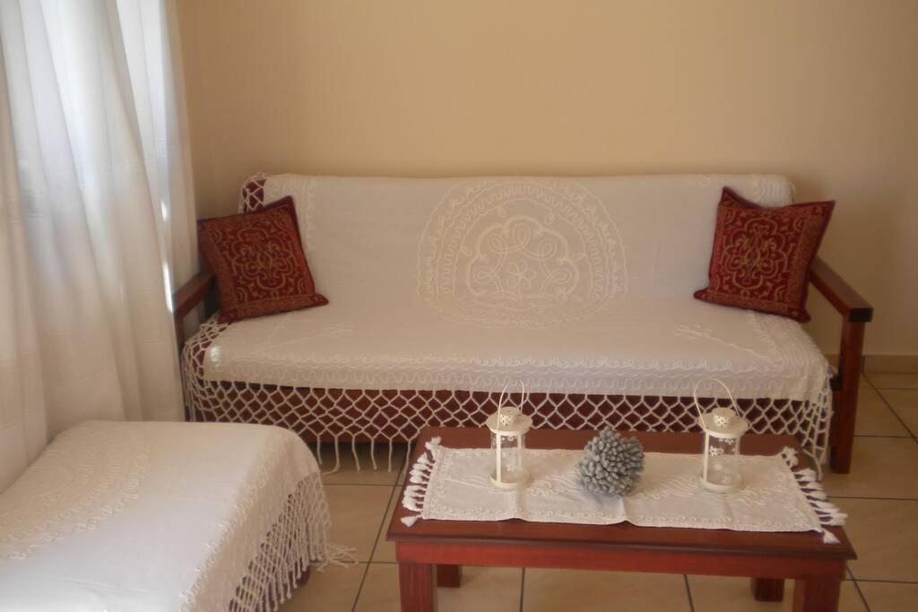Markos Apartments 1 Stoúpa Dış mekan fotoğraf