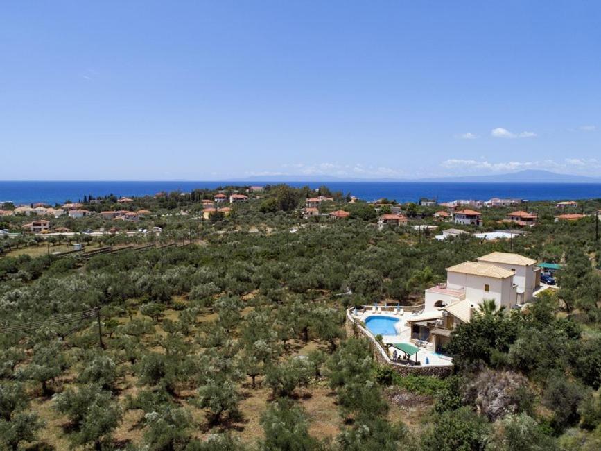Markos Apartments 1 Stoúpa Dış mekan fotoğraf